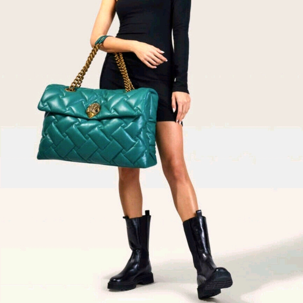 Kurt Geiger Soft Leather Macro Kensington Bag